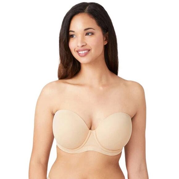 Wacoal 854119 Red Carpet Strapless Underwire Bra 38DD NWT - Picture 1 of 8